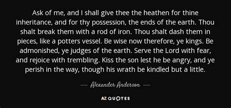 alexander anderson bible quote.